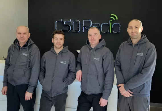 CSO Radio team at our Ocean County facility